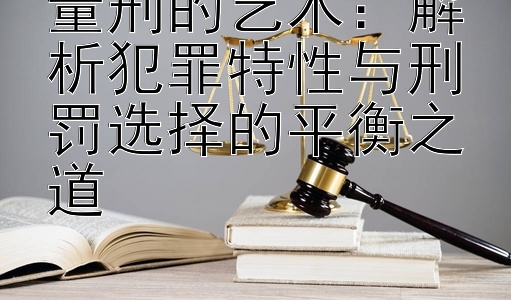 量刑的艺术：解析犯罪特性与刑罚选择的平衡之道