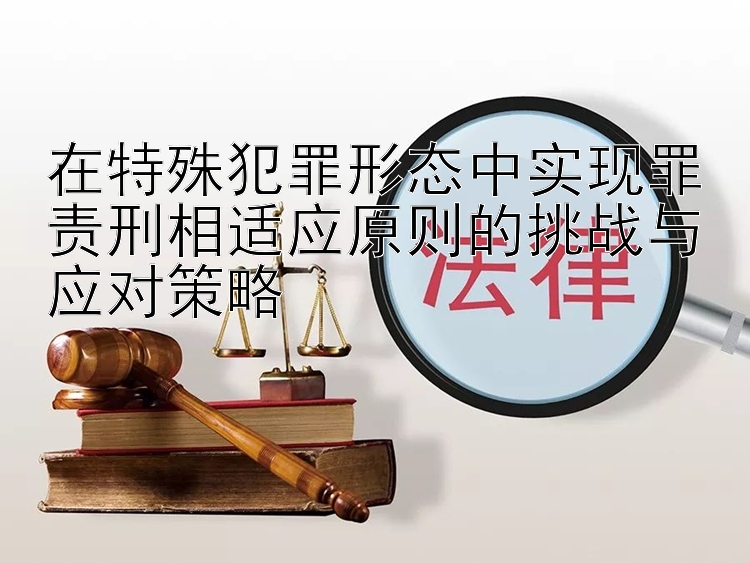 在特殊犯罪形态中实现罪责刑相适应原则的挑战与应对策略