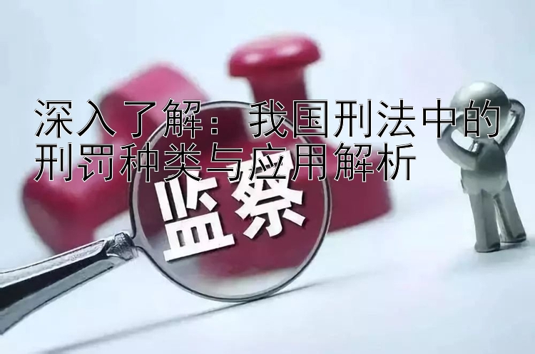 深入了解：我国刑法中的刑罚种类与应用解析