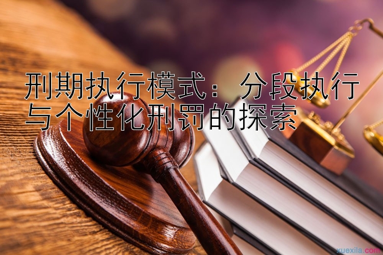 刑期执行模式：分段执行与个性化刑罚的探索