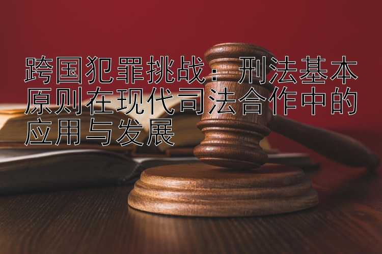 跨国犯罪挑战：刑法基本原则在现代司法合作中的应用与发展