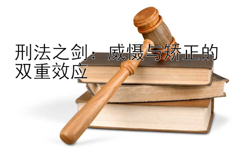 刑法之剑：威慑与矫正的双重效应