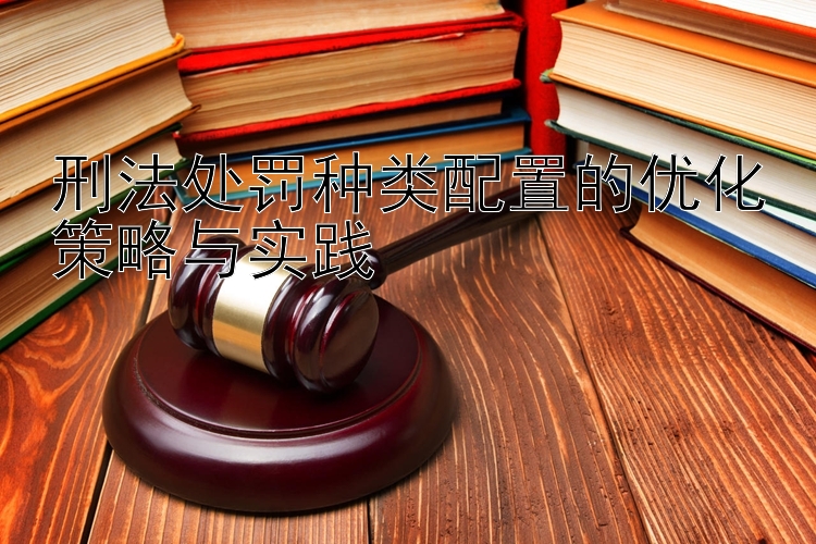 刑法处罚种类配置的优化策略与实践