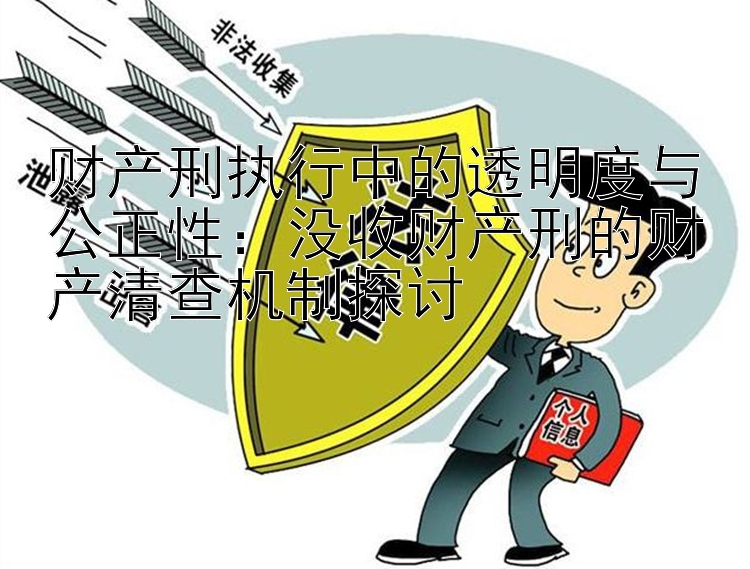 财产刑执行中的透明度与公正性：没收财产刑的财产清查机制探讨