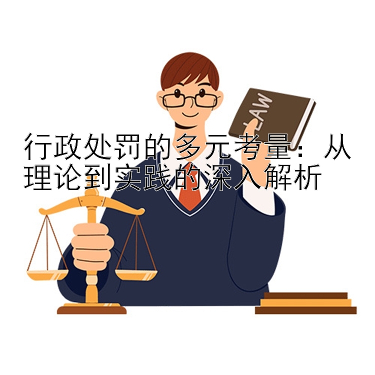 行政处罚的多元考量：从理论到实践的深入解析