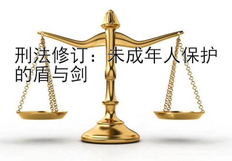 刑法修订：未成年人保护的盾与剑