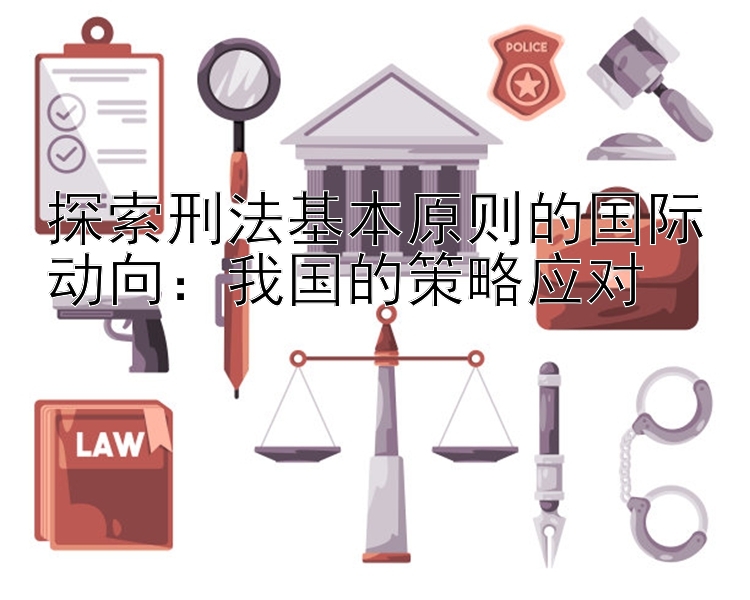 探索刑法基本原则的国际动向：我国的策略应对