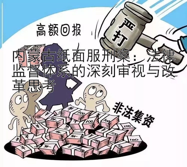 内蒙古纸面服刑案：法律监督体系的深刻审视与改革思考