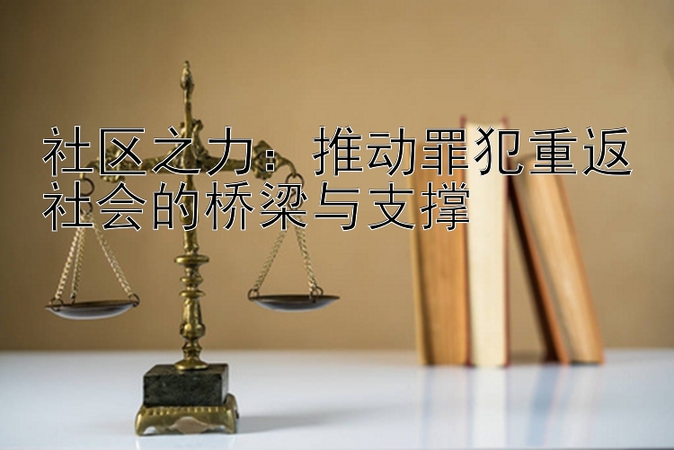 社区之力：推动罪犯重返社会的桥梁与支撑