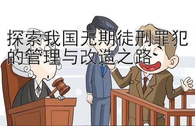 探索我国无期徒刑罪犯的管理与改造之路