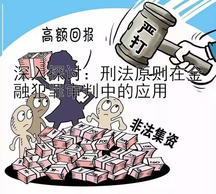 深入探讨：刑法原则在金融犯罪审判中的应用