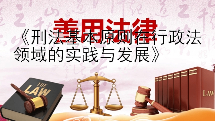 《刑法基本原则在行政法领域的实践与发展》