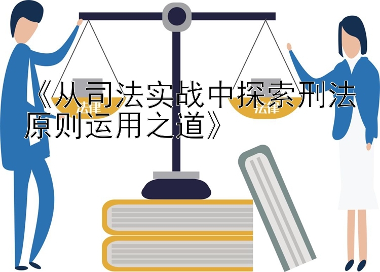 《从司法实战中探索刑法原则运用之道》