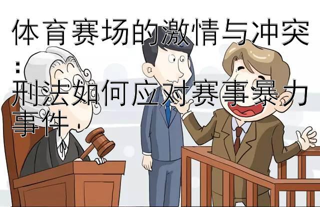 体育赛场的激情与冲突：  
刑法如何应对赛事暴力事件