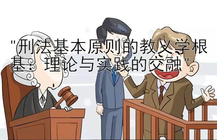 刑法基本原则的教义学根基：理论与实践的交融