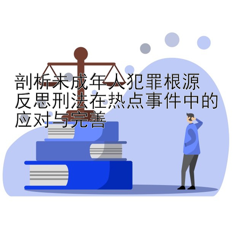 剖析未成年人犯罪根源  
反思刑法在热点事件中的应对与完善