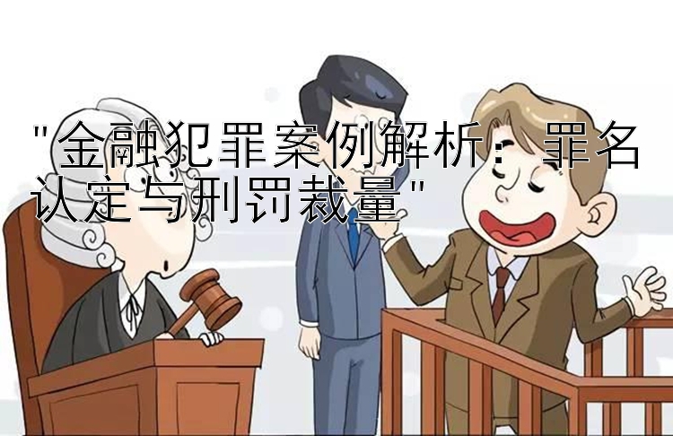 金融犯罪案例解析：罪名认定与刑罚裁量