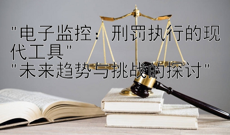 电子监控：刑罚执行的现代工具
未来趋势与挑战的探讨