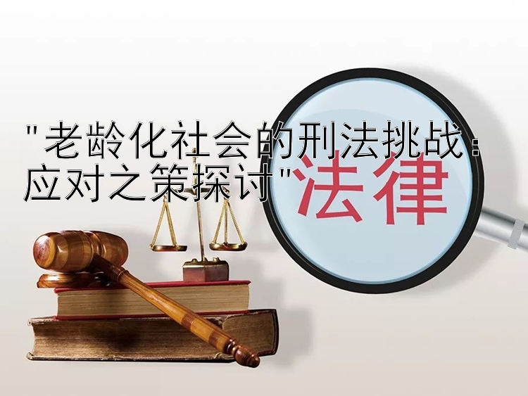 老龄化社会的刑法挑战：应对之策探讨