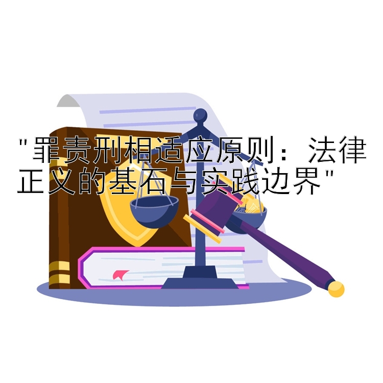 罪责刑相适应原则：法律正义的基石与实践边界