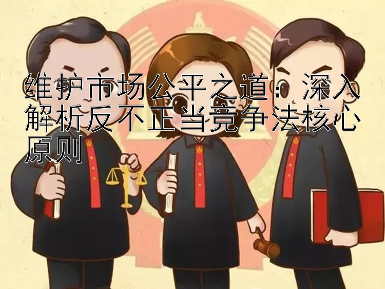 维护市场公平之道：深入解析反不正当竞争法核心原则